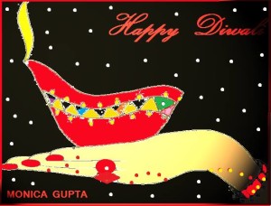happy deepawali by monica gupta