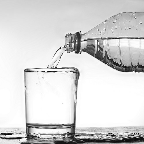  water in bottle photo